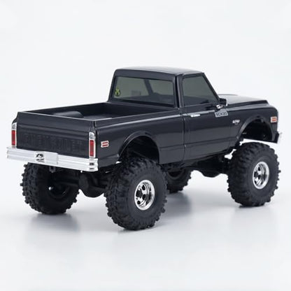 DJX Aluminum SCX30 Front & Rear Bumper for 1/30 Axial SCX30 Chevrolet K10 RC Crawler Car Upgrades (Silver)