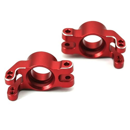 Aluminum Rear Hub Knuckle Arm for ARRMA Mini Kraton 1/16 RC Car, Upgrade Replacement Parts, (Red Rear Hub/Knuckle Arm) - color: Red Rear Hub/Knuckle Arm
