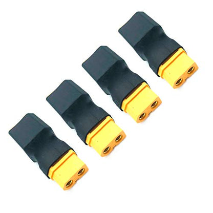 4Packs XT60 Battery Series Connector Adapter for RC Lipo Battery Helicopter Quadcopter - style: XT60 Series Connector