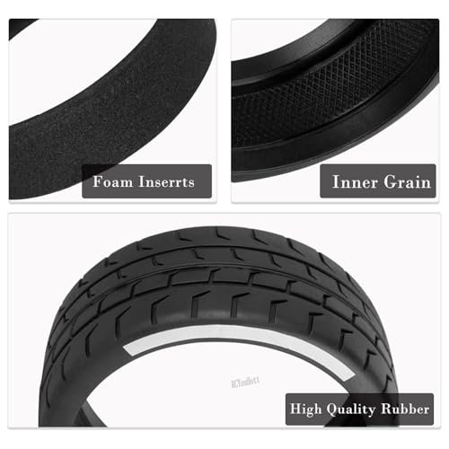 RC (4PCS) Wheels and Tires for 1/8 Typhon 6s BLX,1/7 Infraction 6S BLX/Limitless,RC Highway Truck Tires,Plastic Wheel with Foam Inserts,Black - color: Black- (Wheel Tires)