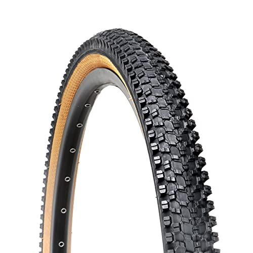 Hycline Mountain Bike Tire: 20/24/26/27.5-inch Folding Replacement High-Performance Wear-Resistant Bicycle Tires for MTB Off-Road Bike - size: 26x1.95 60TPI, style: Qty 1 Tire