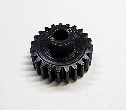Harden Steel 23T Pinion Motor Gear for Traxxas 1/6 XRT 78086-4 1/10 Maxx 89086-4 Replace 6481X