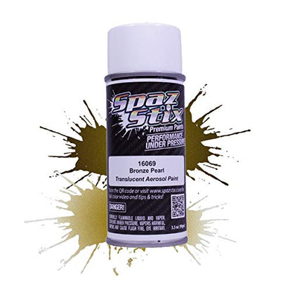 Spaz Stix - Bronze Pearl Aerosol Paint, 3.5oz Can