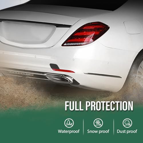 LQI Rear Bumper Tow Hook Cover Cap Primed Black | Fit Benz W222 S-Class S400 S450 S500 S550 S550e S560 S600 2014-2019, Not Fit Cars With AMG/Sport Package 2228850424 - size: Rear | Fit Benz W222 S-Class 2014-2019