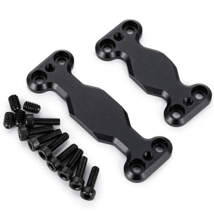 Aluminum Rear Sway Bar Assembly, Anti-Roll Stabilizer Rod and Anti-Sway Bar Mount Set, Black RC Upgrade Parts Compatible with 1/5 LOSI 5IVE-T 2.0 RC Buggy Car