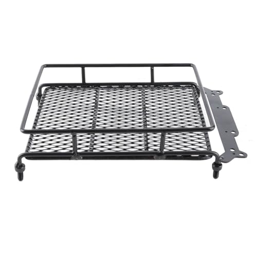 Steel Luggage Tray Roof Rack Durable Lightweight RC Crawler Car Accessory (XL 100x70cm / 39.37x27.56in) - size: XL 100x70cm / 39.37x27.56in