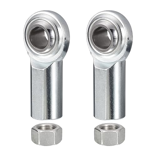 CF8 Rod End Bearing Heim Joints, 1/2 x 1/2-20 Right Hand Female Thread Heim Joint with Jam Nuts 2pcs - size: 1/2"