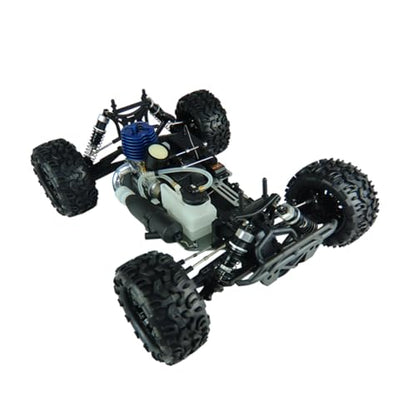 Helixsun VRX RH101 1/10 Scale 4WD Monster Truck 18CXP Nitro 2.4G High-Speed RC Car, Agile Steering, Smooth Ride - R0066 RTR Version - color: Red