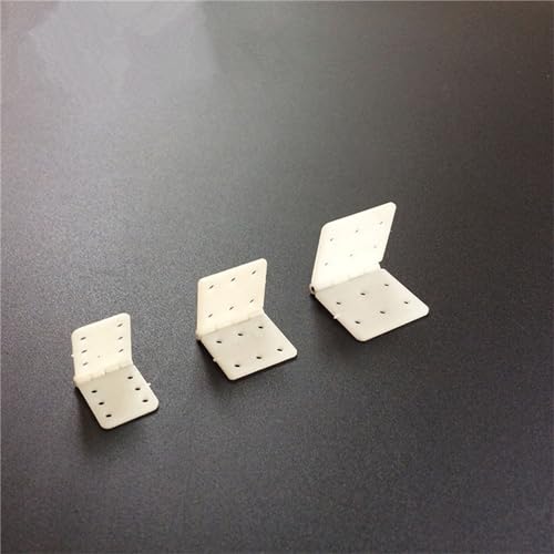 Nylon Hinge, 20 Remote Control Aircraft Hinges, Suitable for Fixing Nylon Small Hinges (3 Sizes) for RC Aircraft Model Aircraft Parts.skrnrhrery (Small Hinge)