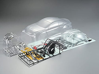 1/10 Killerbody Scale RC Onroad Racing Drift Touring Car Transparent Clear Lexan Body Shell (RCF) - style: RCF
