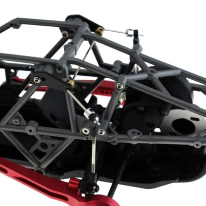 RC Car Parts Compatible with Tamiya for BBX 01 BB01 2WD 1/10 RC Off Road for Buggy Upgrade Parts Metal Rear Anti Roll Sway Bar Kit