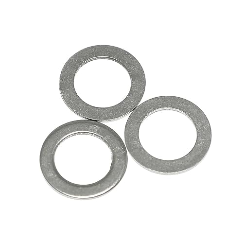 100PCS Stainless Steel Washers 5mm Shim Replacement Parts Pack (5x8x0.5mm) Thin Shim Adjusting Washer Small Outer Diameter Washer