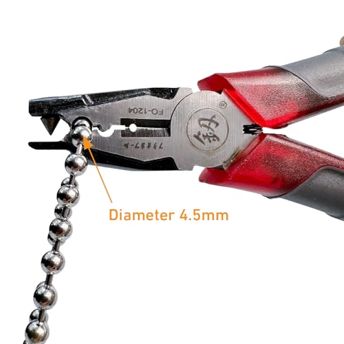 Manual Ball Chain Connector Pliers | Cutting & Joining Pliers for Curtain Roller Blind Accessories | Metal Chain Splicing Tool