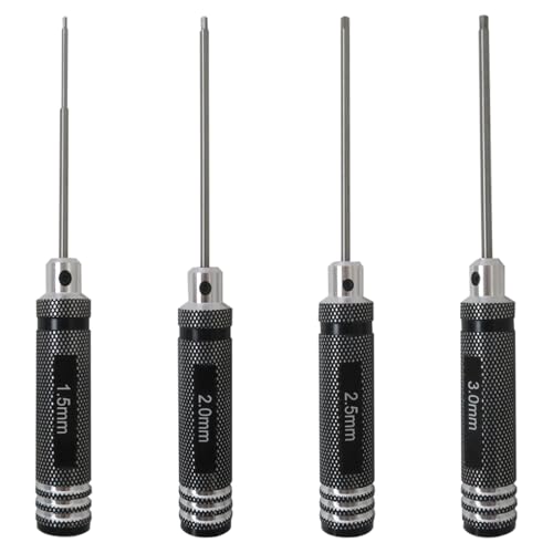Upgraded RC Multi-Tool Hex Screwdriver Set 1.5/2.0/2.5/3.0mm for Car Boat Helicopter Drone