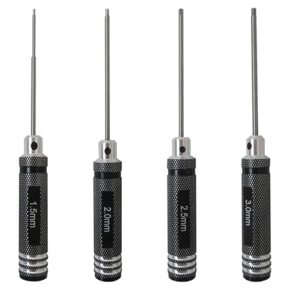 Upgraded RC Multi-Tool Hex Screwdriver Set 1.5/2.0/2.5/3.0mm for Car Boat Helicopter Drone