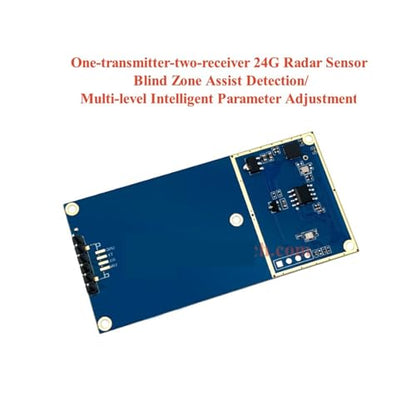 HLK-LD2451 24Ghz Road Vehicle Car Status Detection Sensor Ranging Speed Module Millimeter Wave Radar Blind Spot LD2451 Test Kit(HLK-LD2451 Test Kit) - color: HLK-LD2451 Test Kit