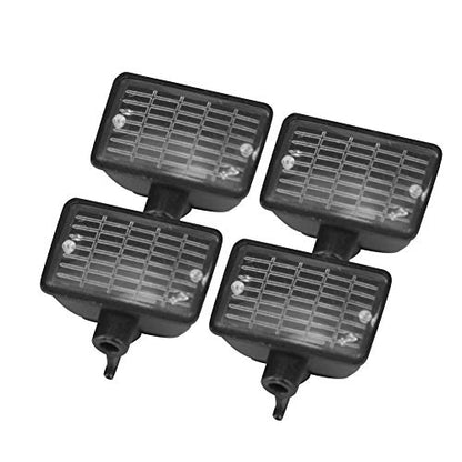 Dilwe RC Car Light Cover, 4 Pcs LED Light Shade Universal Lampshade for HSP REDCAT AXAIL scx10 Scale RC Model Crawler LED Kit()