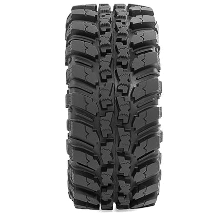 STMU 2.2'' RC Rubber Crawler Rock Tires OD 136mm/5.3'' with Foam Insert for 1/8 1/10 RC Crawler Car SCX10 TRX4 TRX6 GEN7/8 2.2'' Beadlock Rims (Tires)