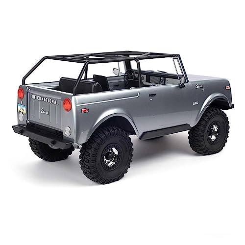 Redcat Racing Gen9 Scout 800A 1/10 Scale Trail RC Truck Crawler, 4WD Electric, 2-Speed Transmission, Portal Axles, Licensed International Body, Waterproof ESC, RTR Remote Control Truck - Graphite