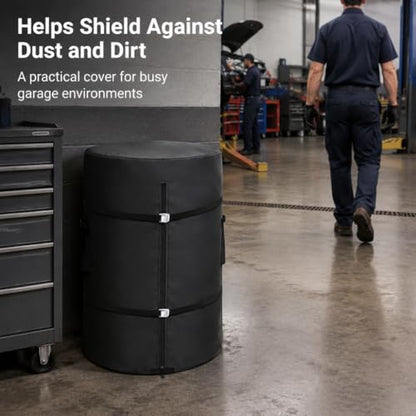 Tire Cover, Heavy Duty Waterproof Spare Tire Storage Bag - 35 Inch Diameter Tires Covers for Trucks, SUVs, RVs, Campers, Trailers (Black) - size: 35" Dia x 49" H