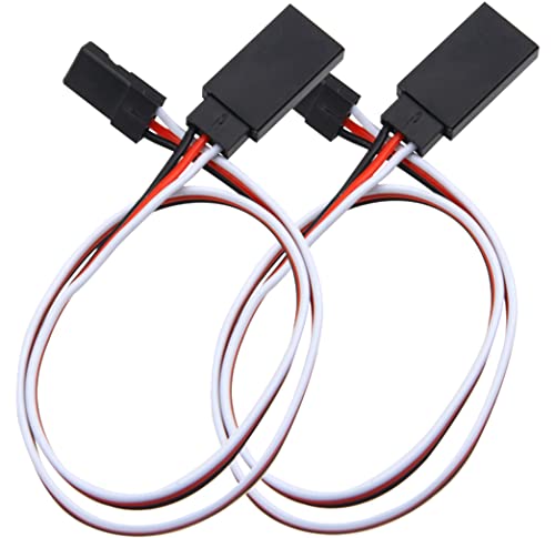 20Pcs ShareGoo 300mm Male to Female JR Style JR Plug 3-pin RC Servo Extension Lead Wire Cable for RC Car Plane Helicopter Drone