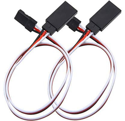 20Pcs ShareGoo 300mm Male to Female JR Style JR Plug 3-pin RC Servo Extension Lead Wire Cable for RC Car Plane Helicopter Drone