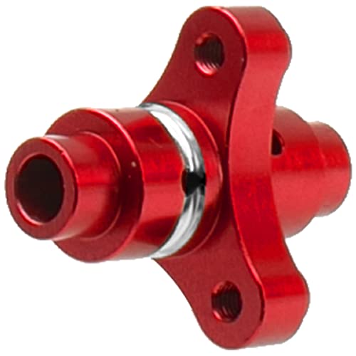 ShareGoo Center Differential Lock Spool Diff Case Locker Spool Compatible with 1/8 Arrma Kraton Notorious Outcast Senton Talion Typhon BLX 1/8 RC Car (Red) - color: Red