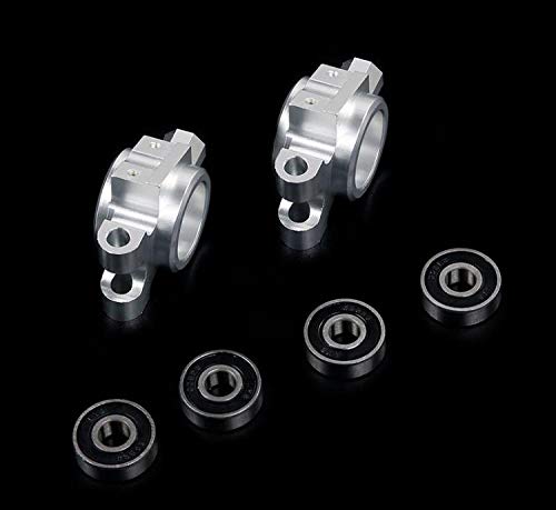 CNC Rear Wheel Hub Carrier Set for FG Monster RC Truck Rovan BM5