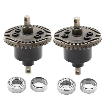 2PCS Differential Front & Rear Diff for 1/10 Traxxas Slash 4X4 VXL Stampede Rustler