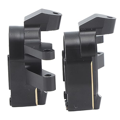 2 Pcs 1/10 RC Crawler Car Front Portal Axles Steering Knuckles for Axial Capra SCX10 III