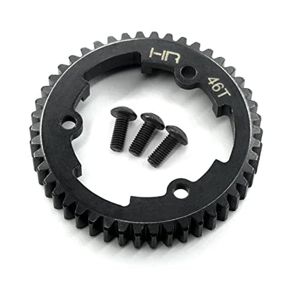 6448 46T 1 Mod Hardened Steel Spur Gear for Traxxas 1/10 E-Revo 2.0 VXL 1/5 X-Maxx Maxx 1/7 XO-1 (46T) - color: 46T