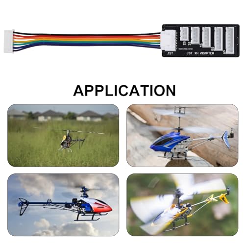 6pcs RC Product JST-XH-2-6S Lipo Battery Charge Balance Board, JST XH Board Balance Expansion Charger Adapter gor RC 6S LiPo Battery Charge - color: 6pcs JST-XH Balance Board