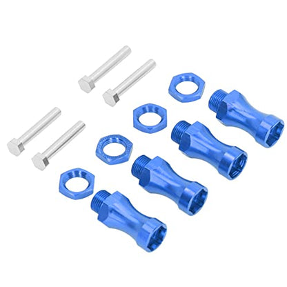 RC Wheel Extension Hex Hub Adapter, 30mm Widener 12mm to 17mm Hex Conversion for 1/10 Off Road Car, Aluminum Alloy Material (#12) - color: #12