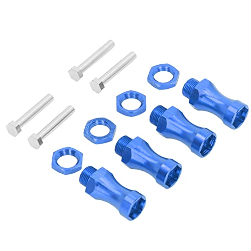 RC Wheel Extension Hex Hub Adapter, 30mm Widener 12mm to 17mm Hex Conversion for 1/10 Off Road Car, Aluminum Alloy Material (#12) - color: #12