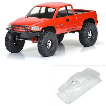 Pro-Line Racing 1997 Dodge Dakota Clear Body for 12.3” 313mm Wheelbase Scale Crawlers PRO362000