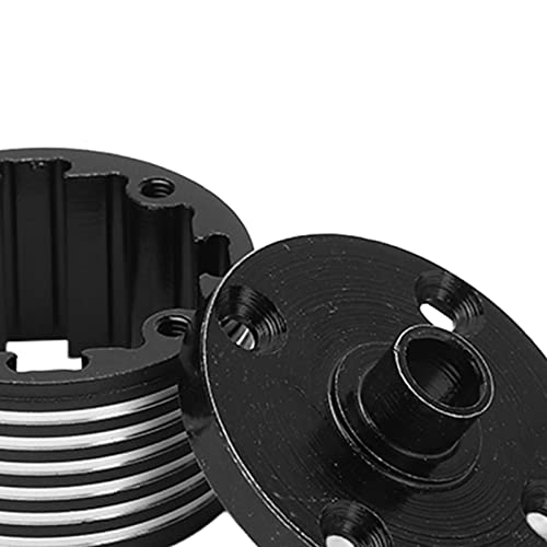 Metal Front Middle Rear Universal Differential Case 8655, Differential Case for ZD Racing DBX - 07 EX - 07 1/7 RC Car, High Strength Steel Differential Gearbox with Aluminum Alloy