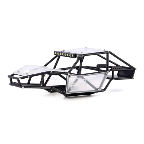 INJORA Rock Tarantula Nylon Buggy Body Shell for 1/18 TRX4M Upgrade（Clear） - color: Clear