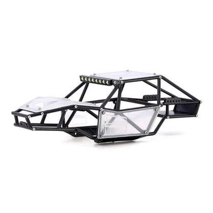 INJORA Rock Tarantula Nylon Buggy Body Shell for 1/18 TRX4M Upgrade（Clear） - color: Clear