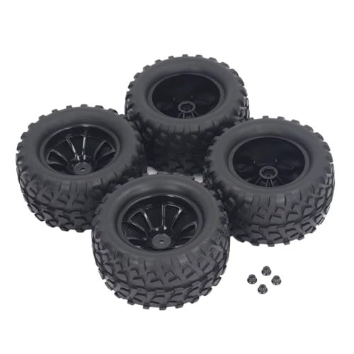 Rc Accessories for Axial for Hsp for Redcat for Hpi 10 1/10 Hole Wheel Hub RC Car Tires 12mm Hex Truck Wheels