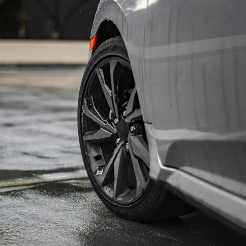 ERA Paints Black Wheel Paint With Omni-Curing Catalyst Technology - 2K Aerosol Glossy Finish With High Temp Resistance And Extreme Durability Against Color Fade And Chemicals Like Brake Fluid - color: Black 2K Spray Paint Only