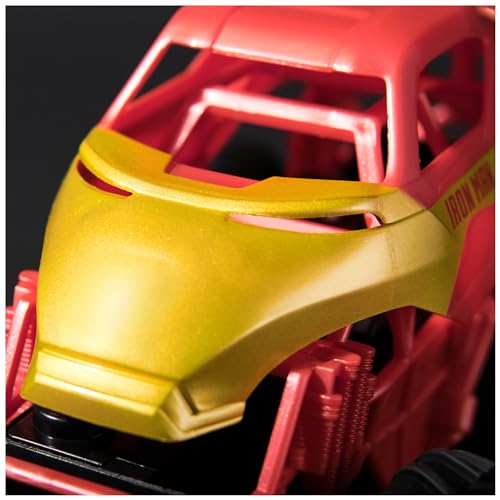 Monster Jam, Marvel Iron Man RC Indoor Outdoor RC Truck 1:24 Scale 4+ Years