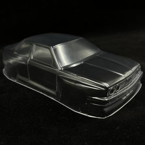 Mini-Z Lexan PC Clear Body Shell Set 98mm for 1/28 RC Car BMW E30 M3 Touring BB