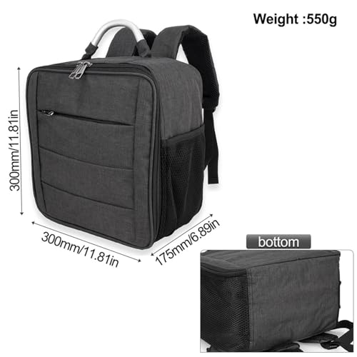 harayaa 1/18 RC Model Car Backpack Durability Multi Pocket Storage Bag for TRX4-m