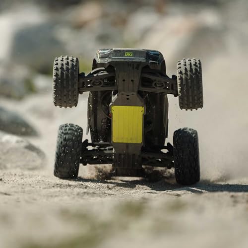 ARRMA RC Truck 1/10 VORTEKS 223S DSC 2WD RTR Brushless Stadium Truck, Yellow,(Lipo Battery and Charger Not Included) ARA3505T1 - color: Yellow