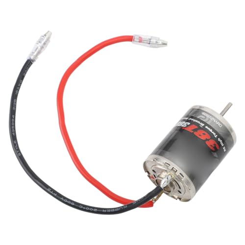 380 Brushed Motor 38 Turn High Torque Power Low Friction Electric 380 Motor Stainless Steel Construction for Traxxas 1/16 Model RC Cars