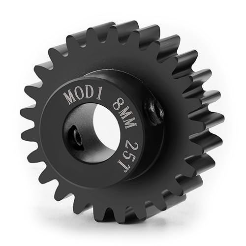 M1 Steel Motor Gears Pinion 8MM 25T for Tra-xxas 1/5 X-MAXX RC Car - style: 25T