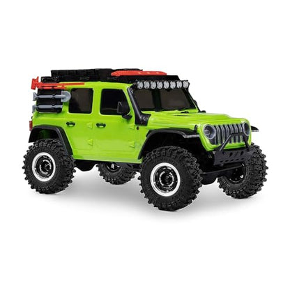 0.7" Aluminum Beadlock Wheels and Tires Set for 1/30 Axial SCX30 RC Crawler – Upgrade Parts (Black-297) - color: Black-297