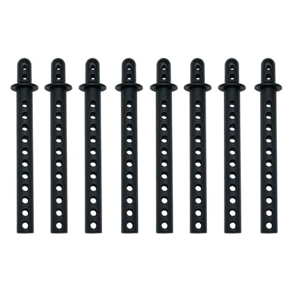 8packs 68mm Plastic Body Post RC Car Shell Holder Mounts Compatible with 1/10 4WD Remote Control Car Off-Road Buggy Truck