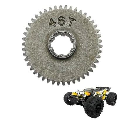 RC Cars Crawler Parts Compatible with SCY 16101 16102 16103 16201 Pro 1/16 Brushless RC Car Upgrades Parts Accessories Metal Main Gear Drive Gear 46T