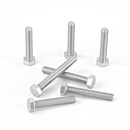 M8 x 40mm 45mm 50mm 55mm 60mm Heavy Duty Hexagon Bolts Hex Head Screws, 304 Stainless Steel, Machine Fully Thread, Metric, Bright Finish, Assortment Kit 20PCS - size: M8 x 40/45/50/55/60mm (20PCS)